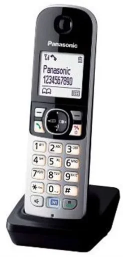 Panasonic Zusatzhandteil Mit Ladestation - KX-TGA681EXB (schwarz / Silber)