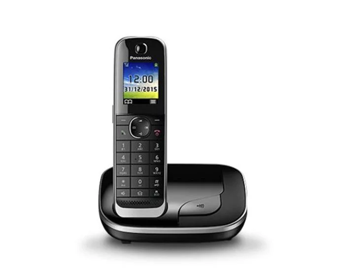 Panasonic Funktelefon - KX-TGJ310SLB (schwarz) 4 Panasonic Funktelefon - KX-TGJ310SLB (schwarz) – Bild 2