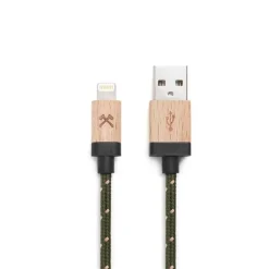 Woodcessories EcoCable Lightning Ladekabel Ahorn/Grün-Braun 1.2m -Klipsch Shop a31458 636525835170453370 700x700 vcenterhcenter.jpeg