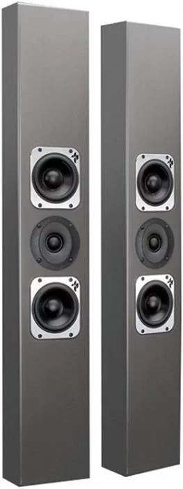 TOTEM Acoustic On-Wall Lautsprecher - Tribe III (Stück) (silber) 3 TOTEM Acoustic On-Wall Lautsprecher - Tribe III (Stück) (silber)