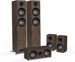 Jamo Lautsprecher - S 807 HCS (walnuss (walnut))