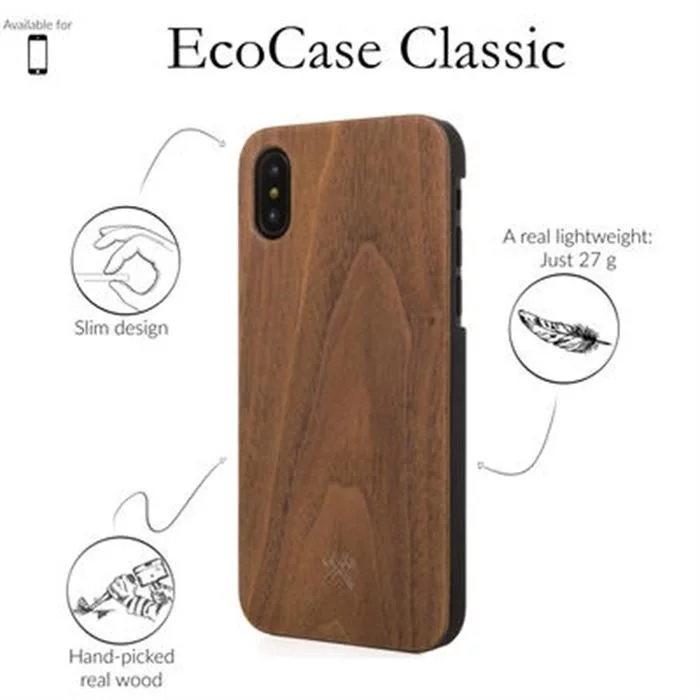 Woodcessories EcoCase Walnuss Für IPhone XS Max 5 Woodcessories EcoCase Walnuss Für IPhone XS Max – Bild 3