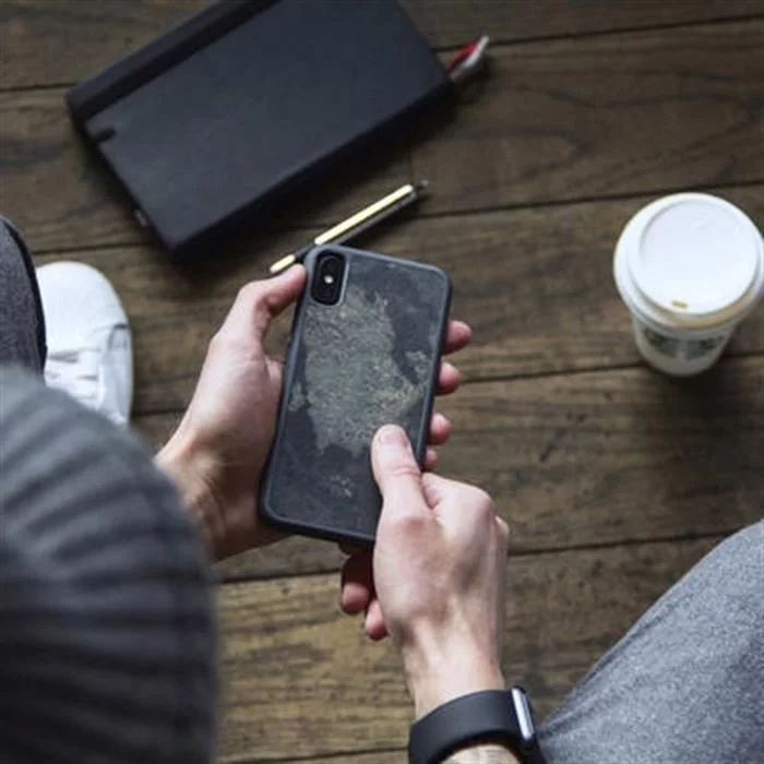 Woodcessories Stone Edition EcoBump Granite Für IPhone XS Max 6 Woodcessories Stone Edition EcoBump Granite Für IPhone XS Max – Bild 4