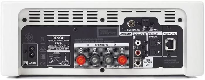 Denon Lautsprecher - SC-N10 (weiss) 9 Denon Lautsprecher - SC-N10 (weiss) – Bild 7