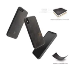 Woodcessories Stone Edition EcoBump Für IPhone 7/8 (volcano Schwarz)