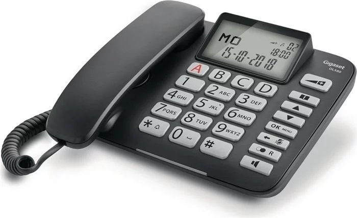 Gigaset Tischtelefon - DL580 (schwarz) 4 Gigaset Tischtelefon - DL580 (schwarz) – Bild 2