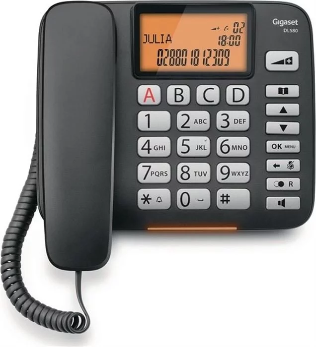 Gigaset Tischtelefon - DL580 (schwarz) 6 Gigaset Tischtelefon - DL580 (schwarz) – Bild 4