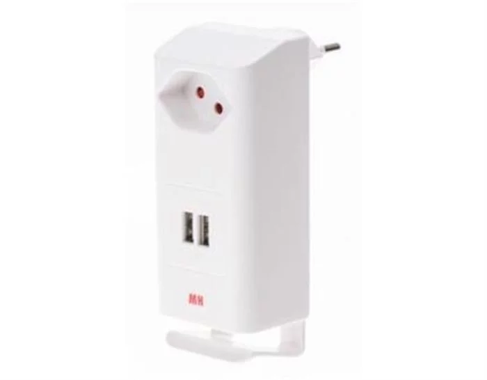 Max Hauri Charger TWIN-USB (weiss) 3 Max Hauri Charger TWIN-USB (weiss)