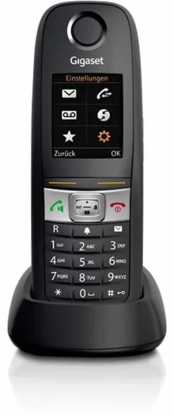 Gigaset Funktelefon - E630 HX CAT IQ (Zusatzhandteil) (schwarz)