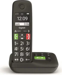 Gigaset Funktelefon - E290 A (inkl. AB) (schwarz)