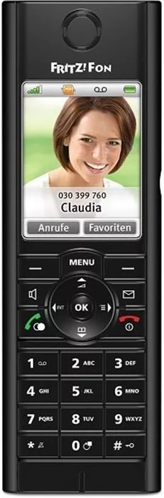 AVM FRITZ! Funktelefon - FRITZ!Fon MT-F International (schwarz)