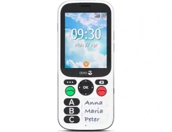 DORO Handy - DORO 780X (schwarz + Weiss)