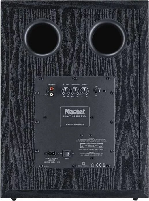 Magnat Subwoofer - Signature Sub 530 A (schwarz) 6 Magnat Subwoofer - Signature Sub 530 A (schwarz) – Bild 4