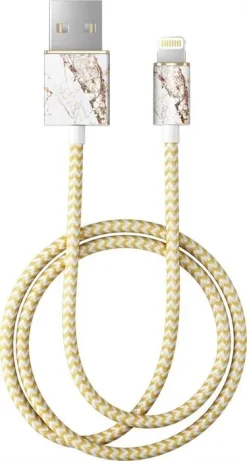 IDEAL OF SWEDEN Kabel - Lightning, USB 1m (Carrara Gold)