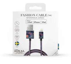 IDEAL OF SWEDEN Kabel - Lightning, USB 1m (Mysterious Jungle) -Klipsch Shop a98079 637666147419642126 700x700 vcenterhcenter.jpeg