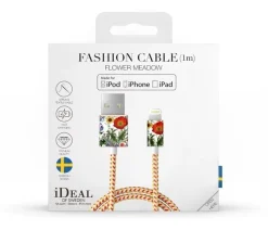 IDEAL OF SWEDEN Kabel - Lightning, USB 1m (Flower Meadow) -Klipsch Shop a98093 637666147438081620 700x700 vcenterhcenter.jpeg