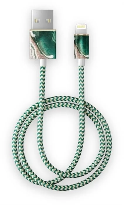 IDEAL OF SWEDEN Kabel - Lightning, USB 1m (Golden Jade Marble) 3 IDEAL OF SWEDEN Kabel - Lightning, USB 1m (Golden Jade Marble)