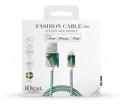 IDEAL OF SWEDEN Kabel - Lightning, USB 1m (Golden Jade Marble) 8 IDEAL OF SWEDEN Kabel - Lightning, USB 1m (Golden Jade Marble) -Klipsch Shop a98283 637667158768784332 700x700 vcenterhcenter.jpeg